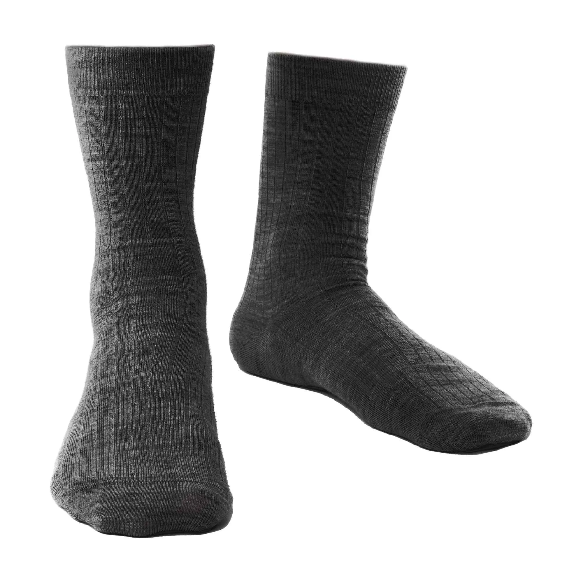 1 Pack Mens Non Elastic Merino Wool Socks