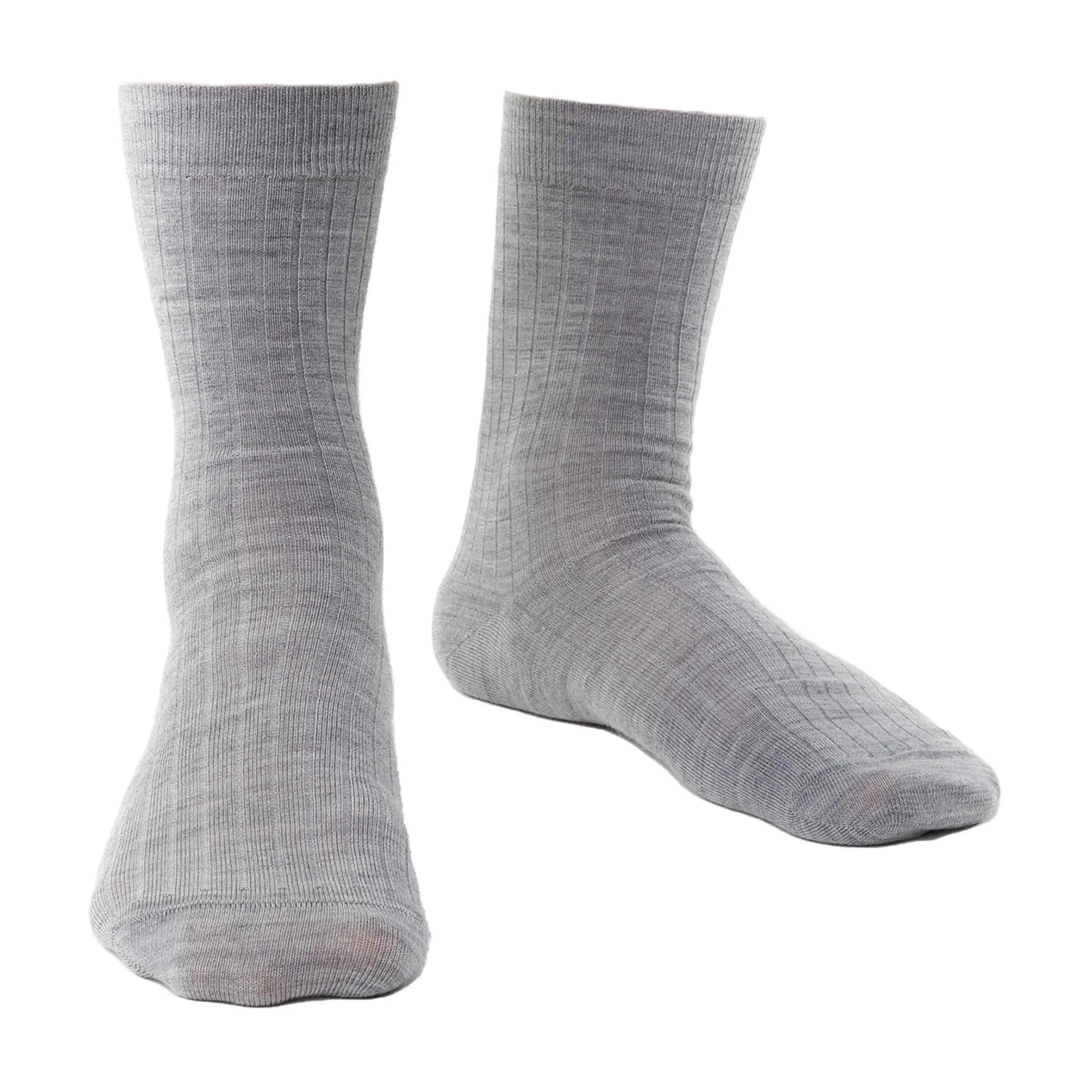 1 Pack Mens Non Elastic Merino Wool Socks