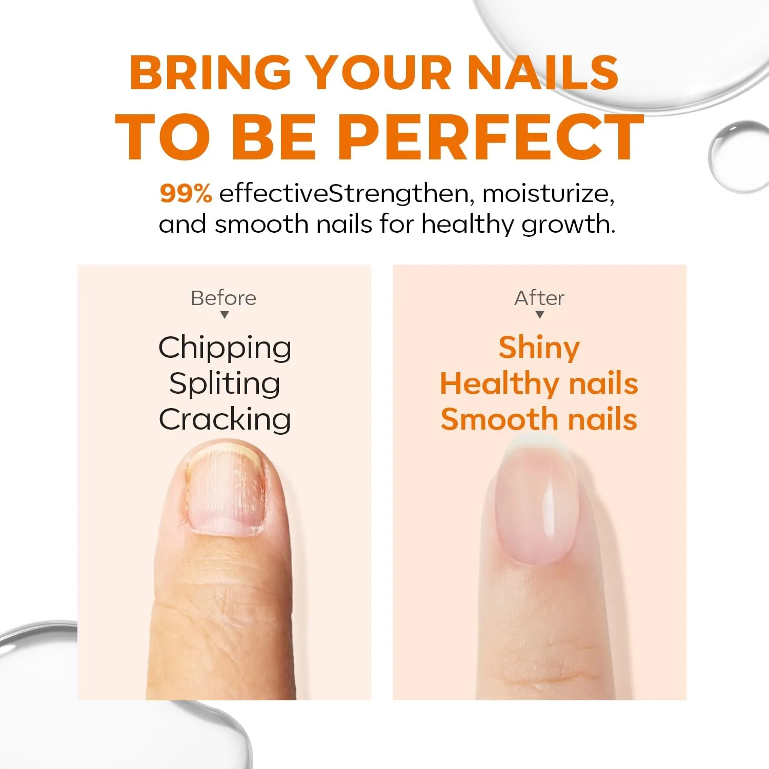 15Ml 8-In-One Nail Ridge Filler Strengthener with 6 Colors Jelly Nail Polish Set