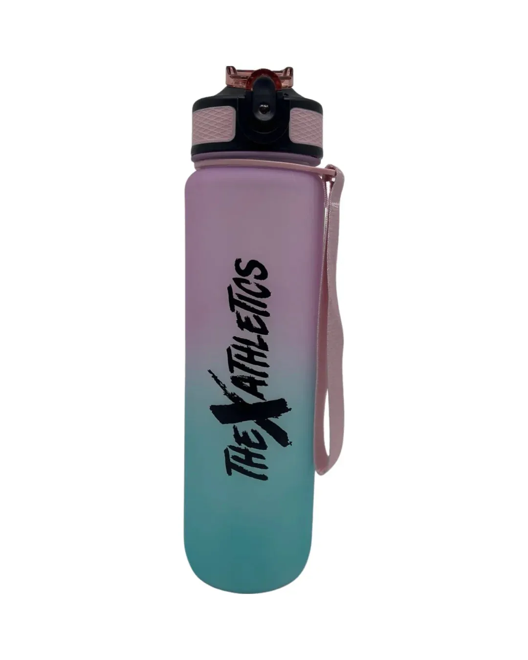 1L Pop Top Bottle With Straw by The X Athletics
