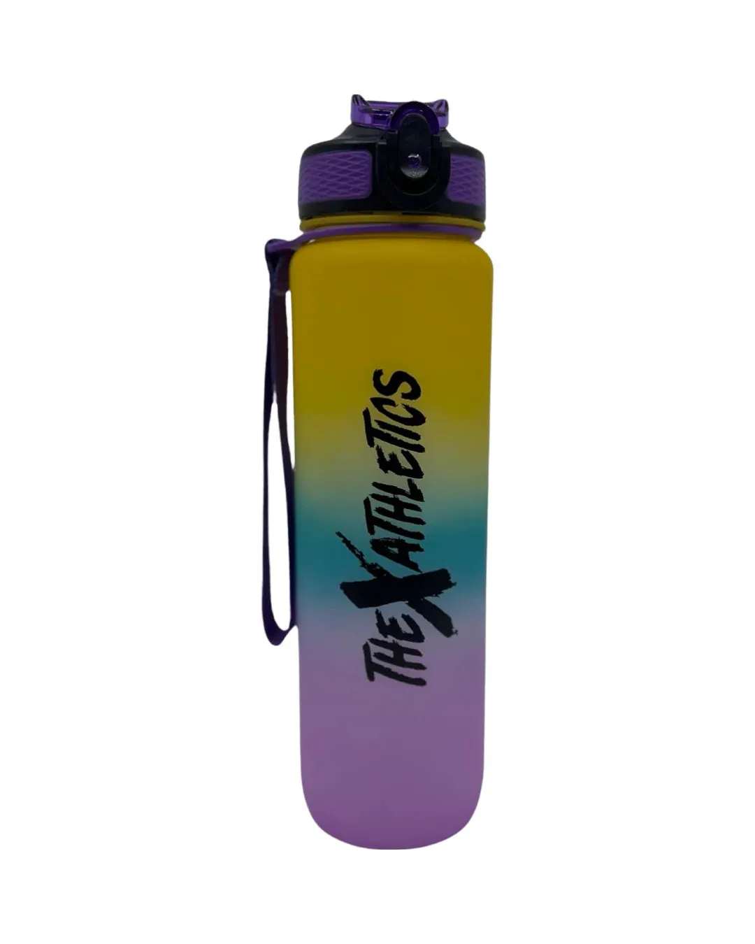 1L Pop Top Bottle With Straw by The X Athletics