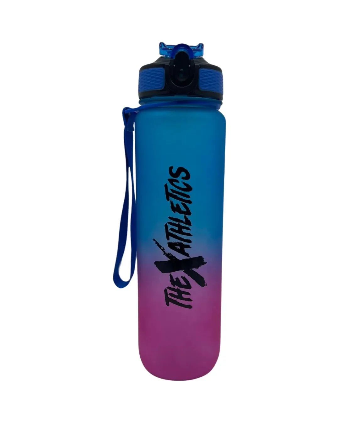 1L Pop Top Bottle With Straw by The X Athletics