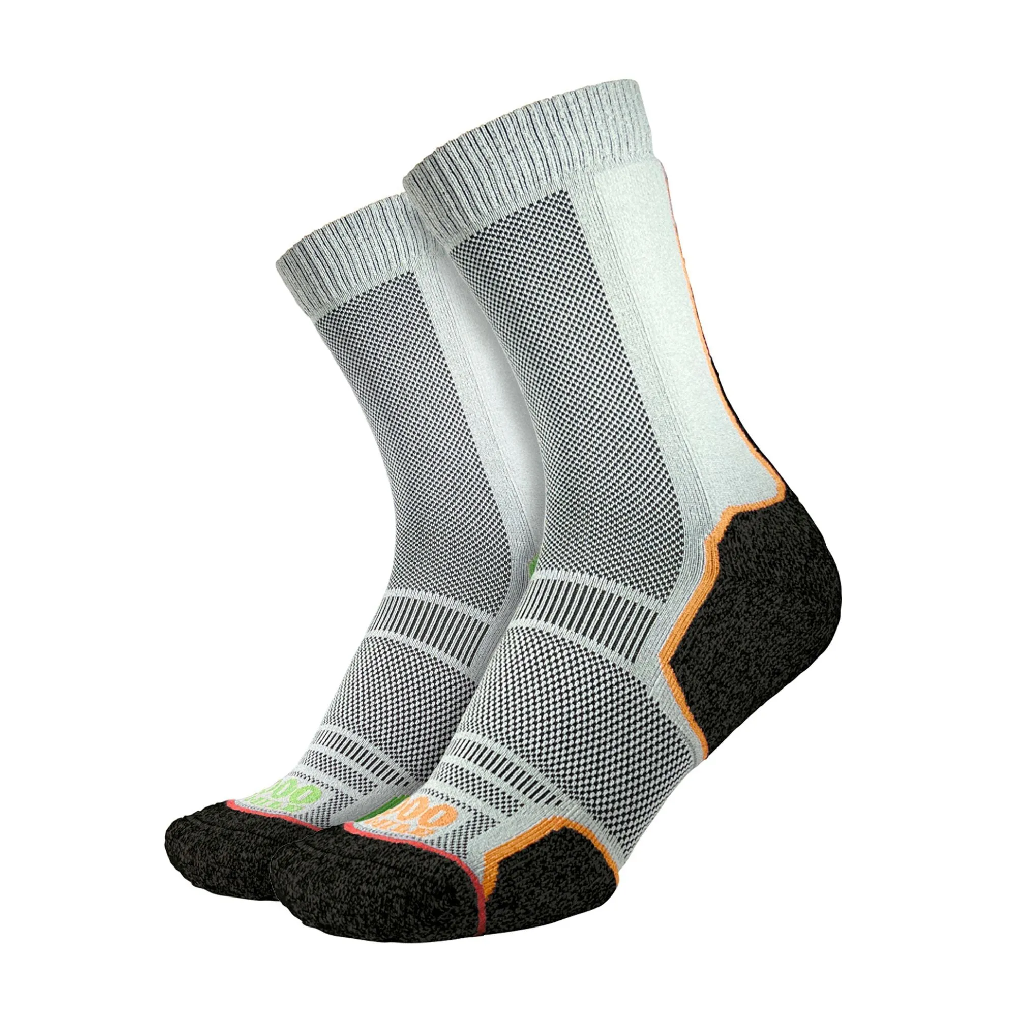 2 Pack Mens Trek Repreve Single Layer Socks