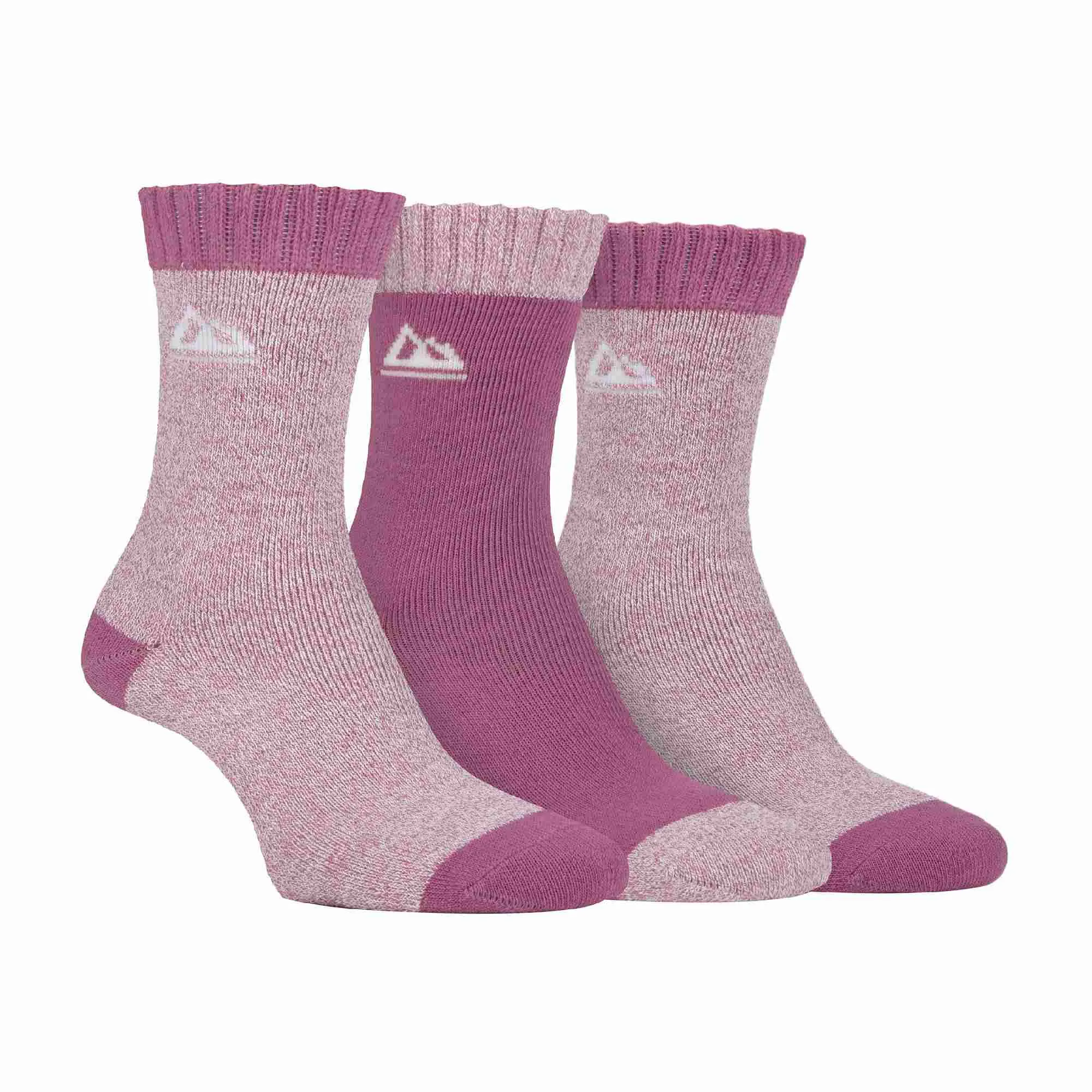 3 Pack Ladies Performance Polyester Boot Socks