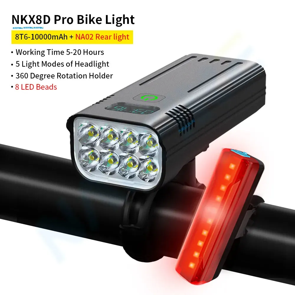 5000LM USB Rechargeable Bike Light