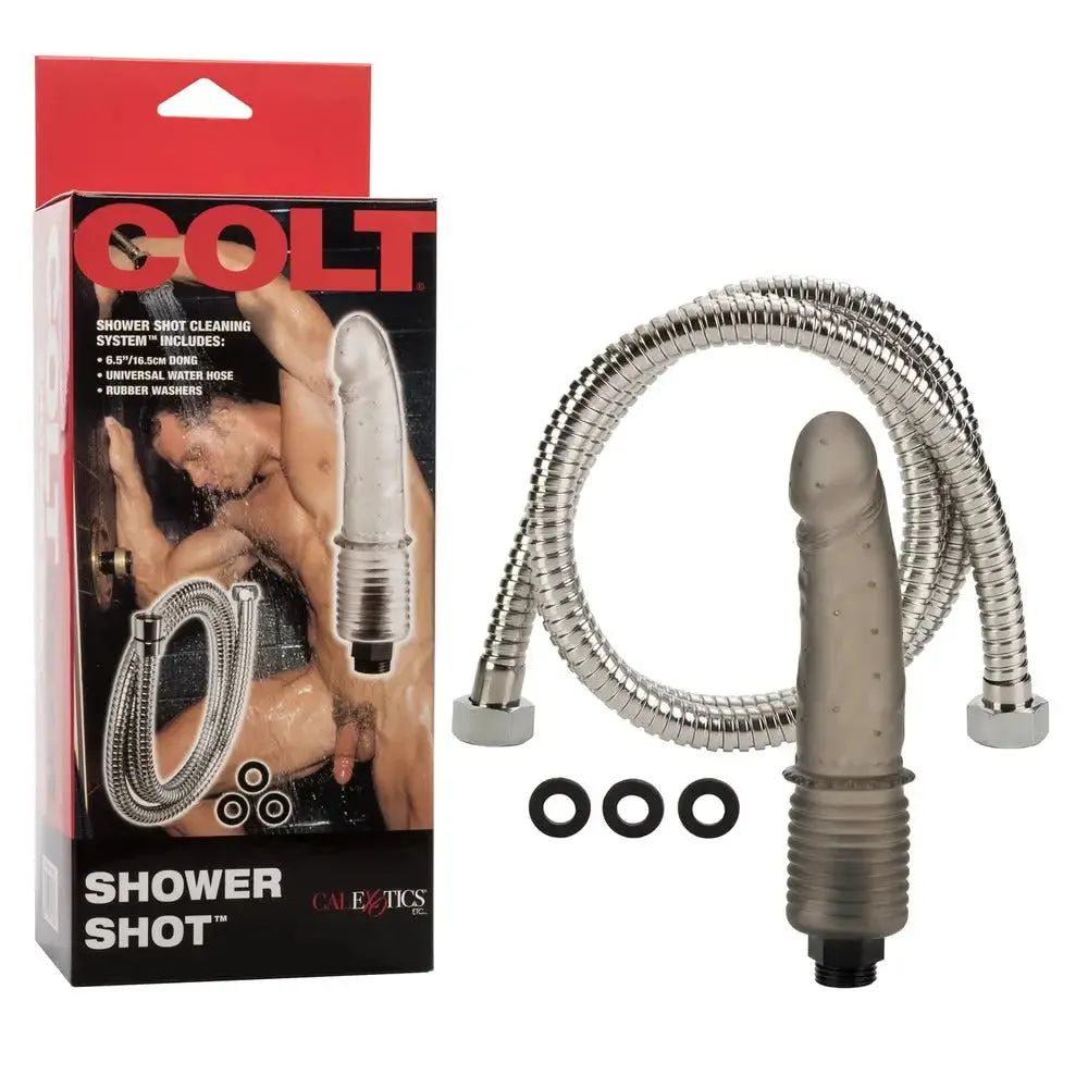 6.5-inch California Exotic Jelly Grey Anal Douche
