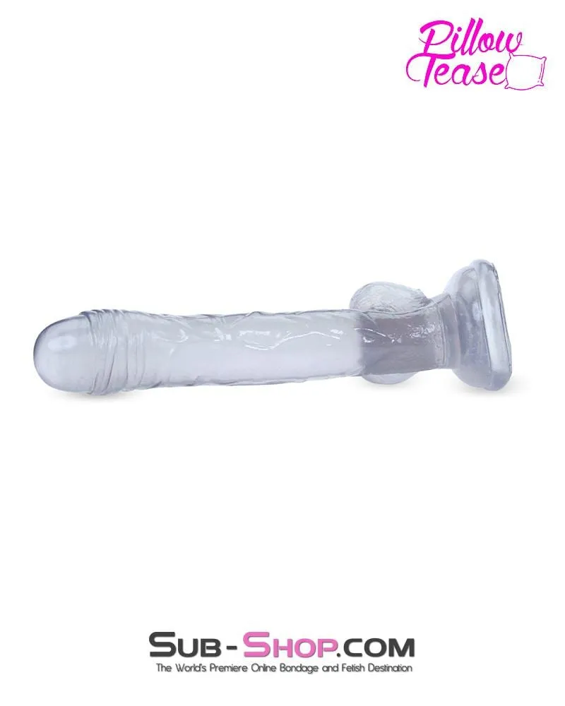 7271M      G-Spot Tickler Suction Cup Jelly Dildo
