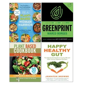 A Plant-Based Woman Warrior, Greenprint, Plant Based 4 Books Set