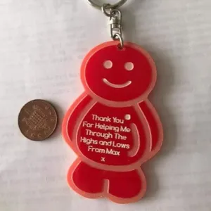 Acrylic Jelly Baby Teacher Gift