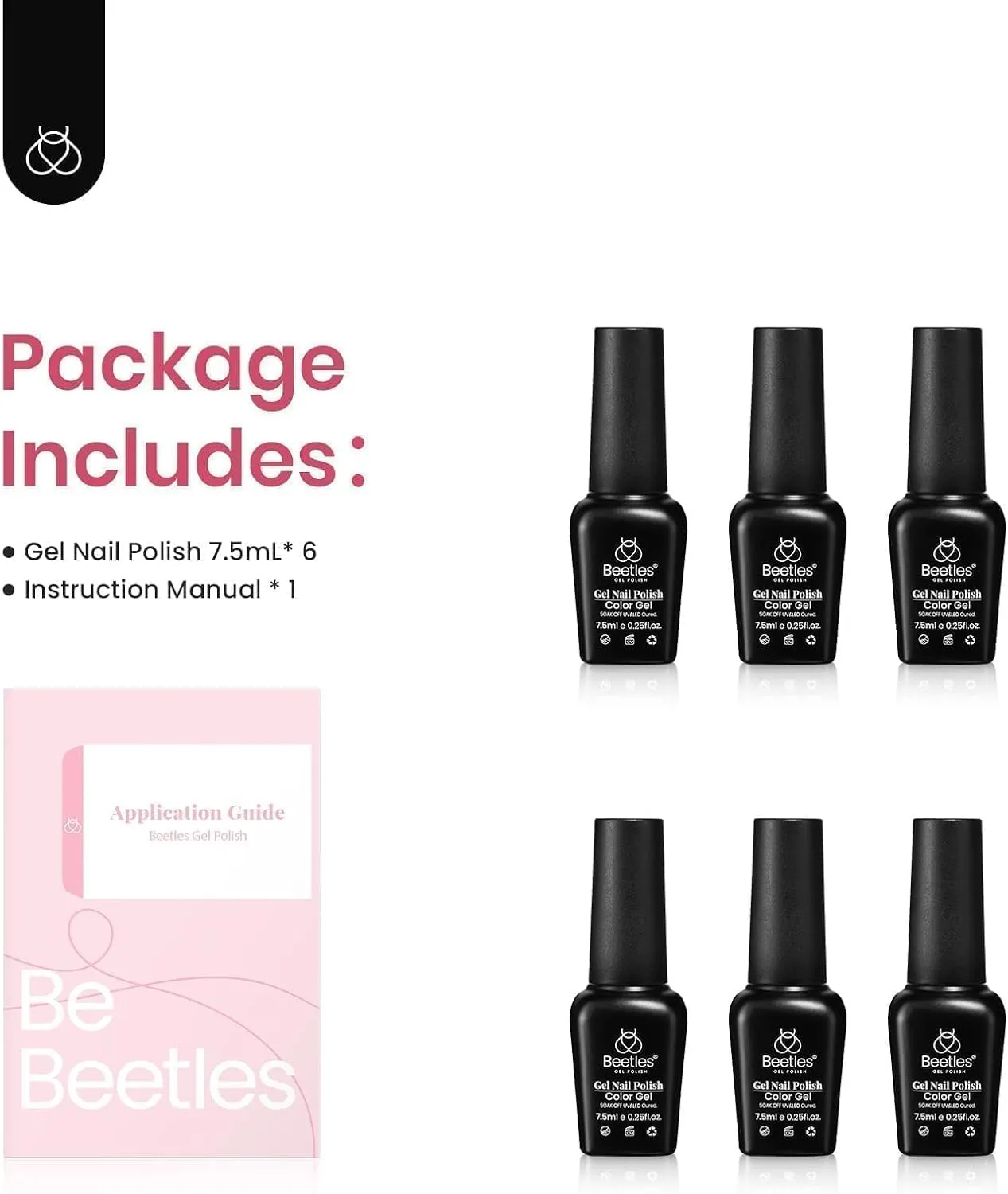 Aesthetic Nude | 6 Colors Gel Polish Set