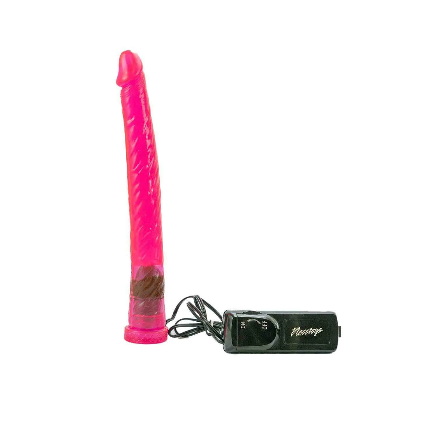 Anal Tickler Jelly Dildo - Pink