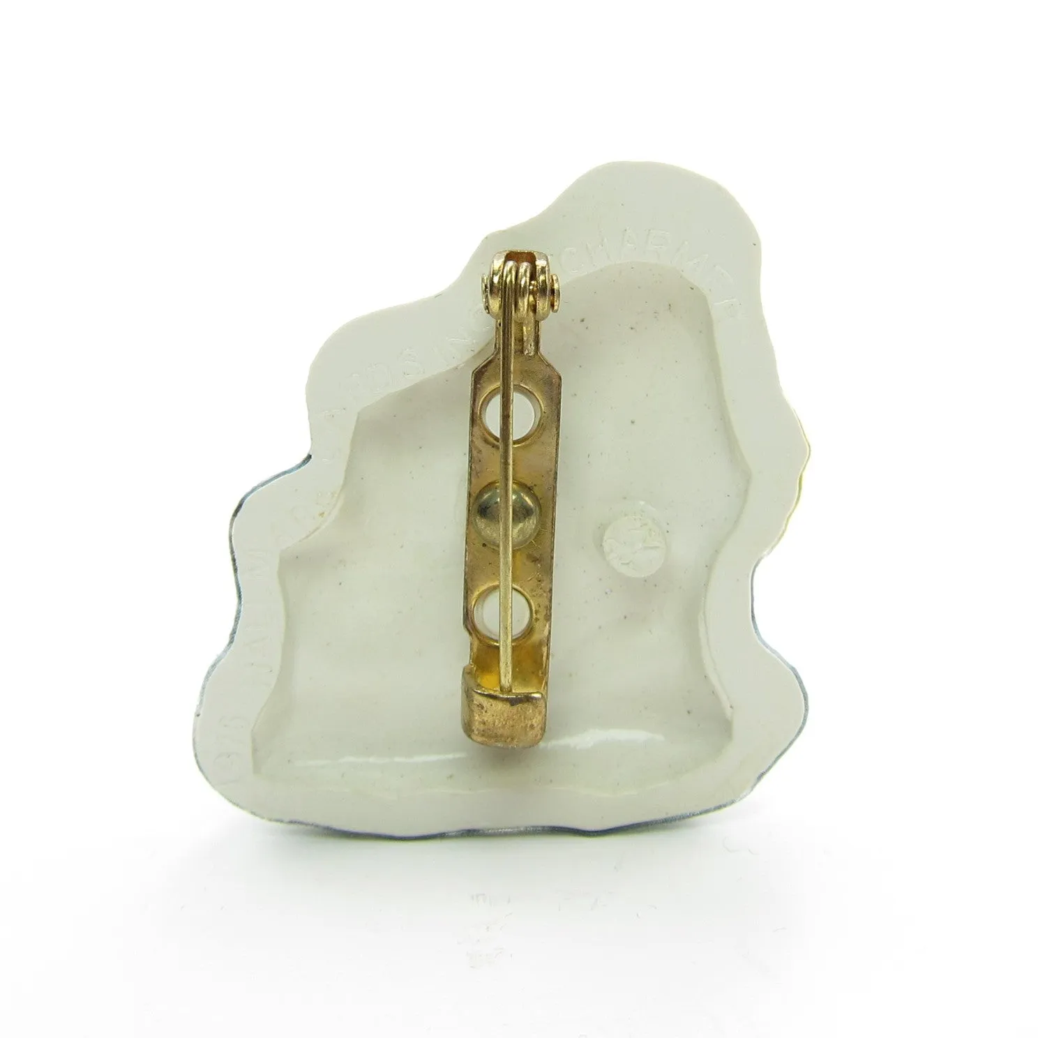 Angel with Lamb Pin Vintage 1976 Hallmark Charmers