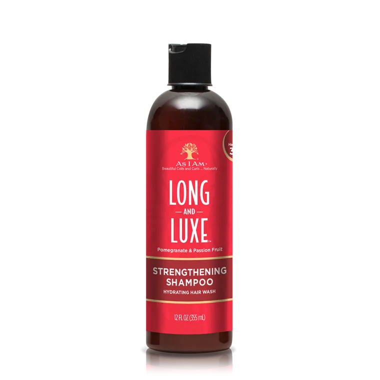 As I Am Long & Luxe Strengthening Shampoo 12oz