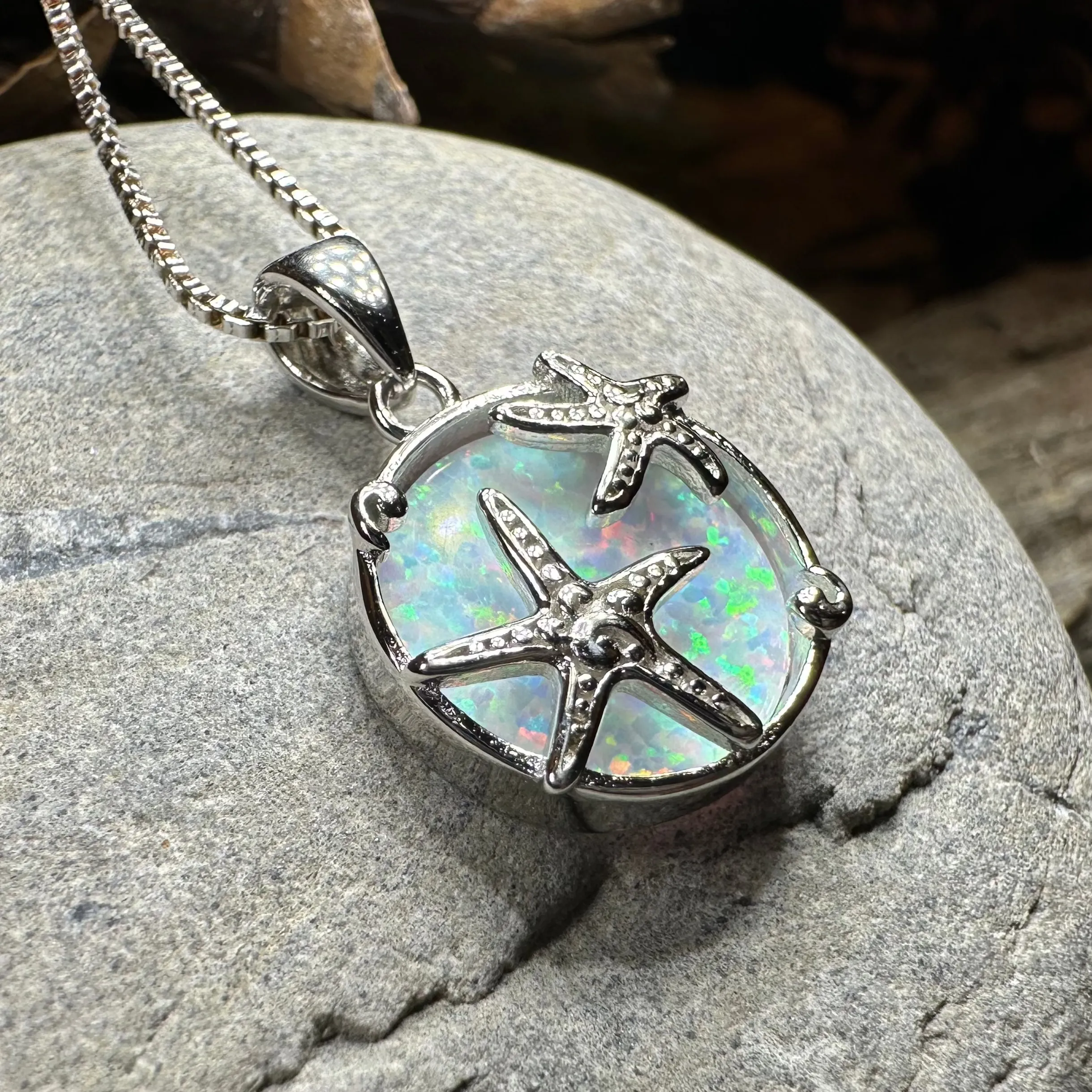 Baydreamer Starfish Opal Necklace