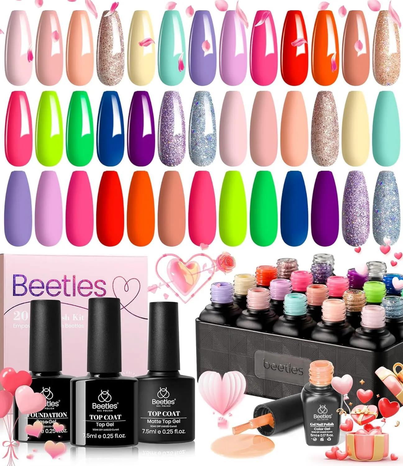 Beetles Jelly Gel Nail Polish Set 6 Colors Neutral Sheer Milky White Nude Pink Gel Polish Kit Translucent Soak off Uv Nail Gel Diy Manicure 2024 New Nail Trend Gifts for Girls Women