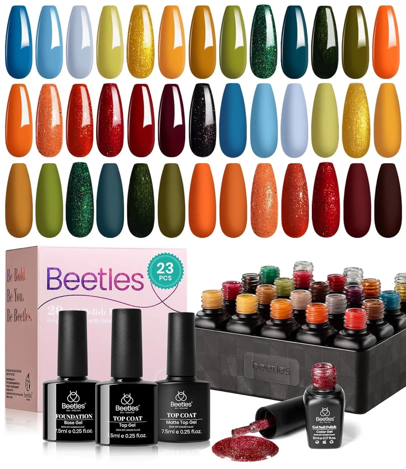 Beetles Jelly Gel Nail Polish Set 6 Colors Neutral Sheer Milky White Nude Pink Gel Polish Kit Translucent Soak off Uv Nail Gel Diy Manicure 2024 New Nail Trend Gifts for Girls Women