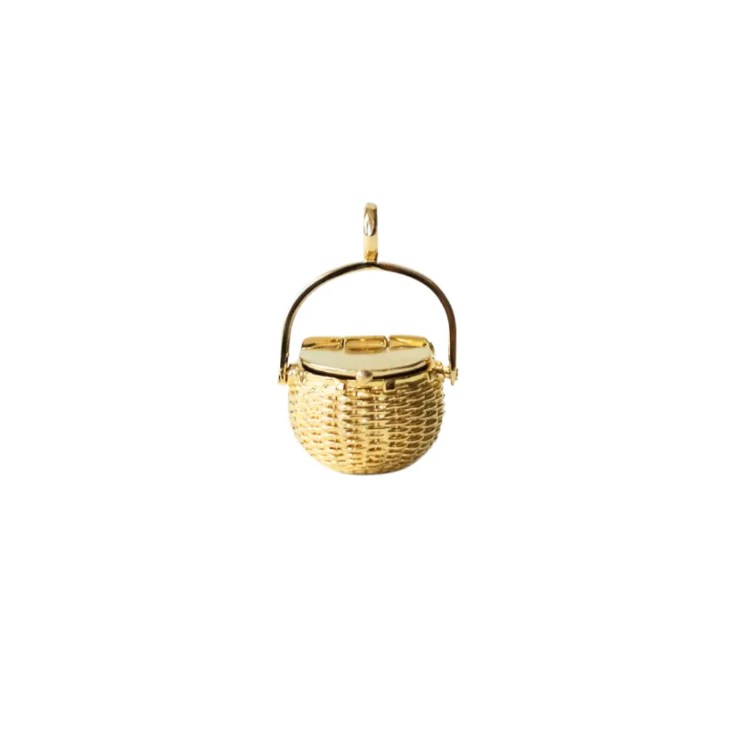 Birkin Basket Charm