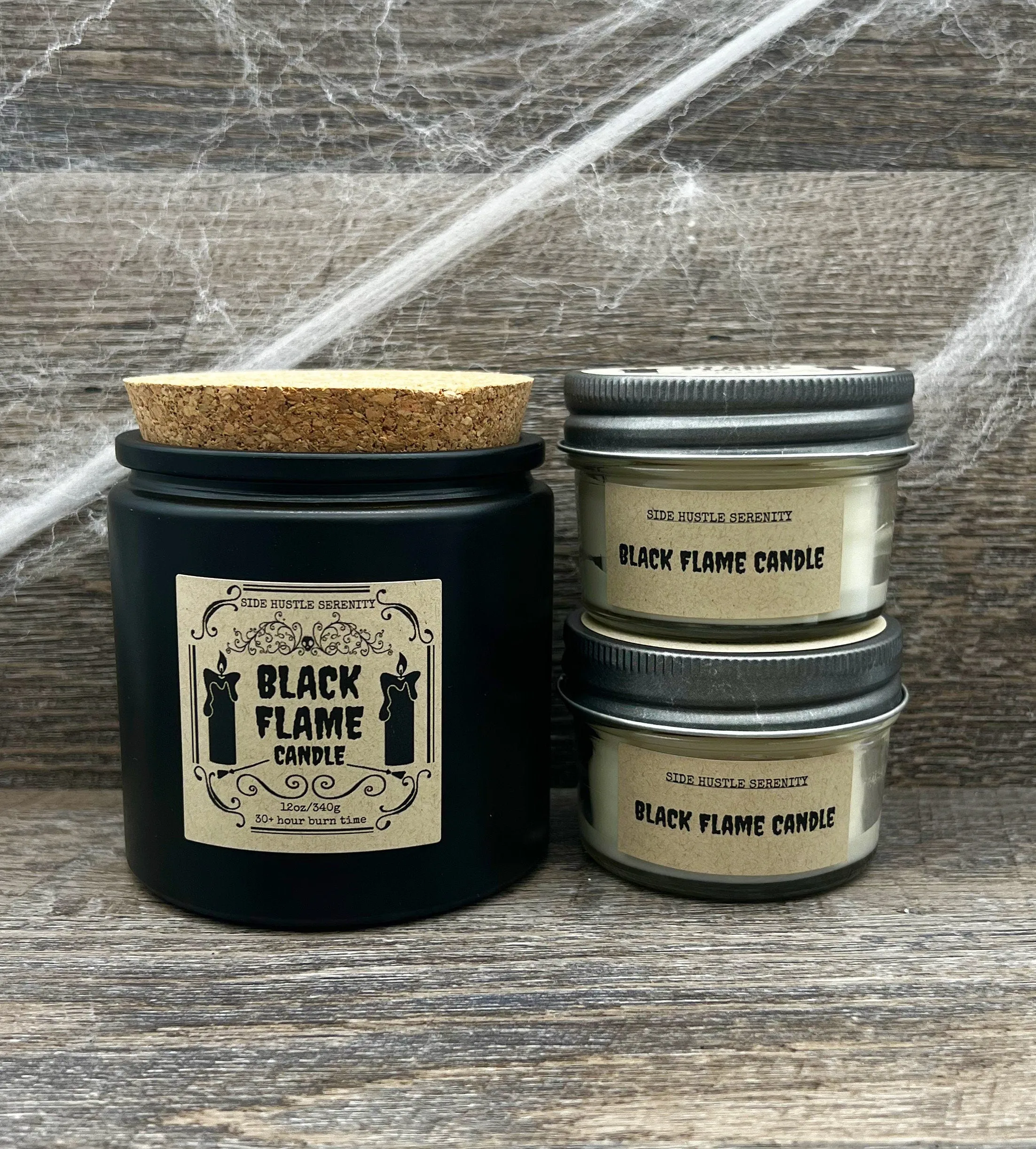 Black Flame Candle | 3.5oz