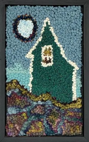 Blue Moon 7" x 11.75" Framed