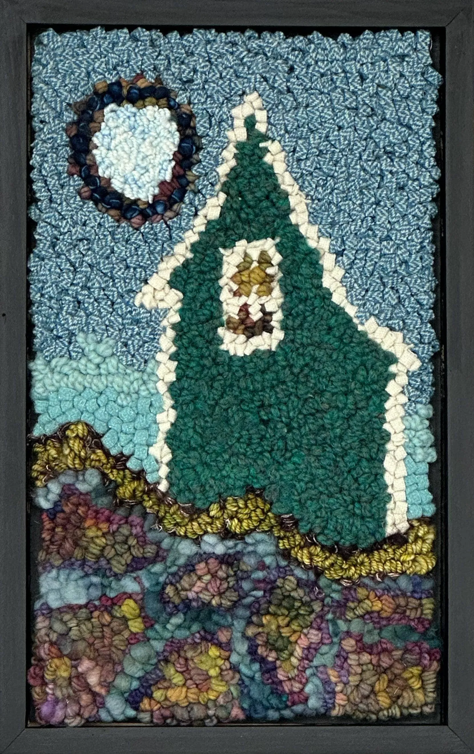Blue Moon 7" x 11.75" Framed