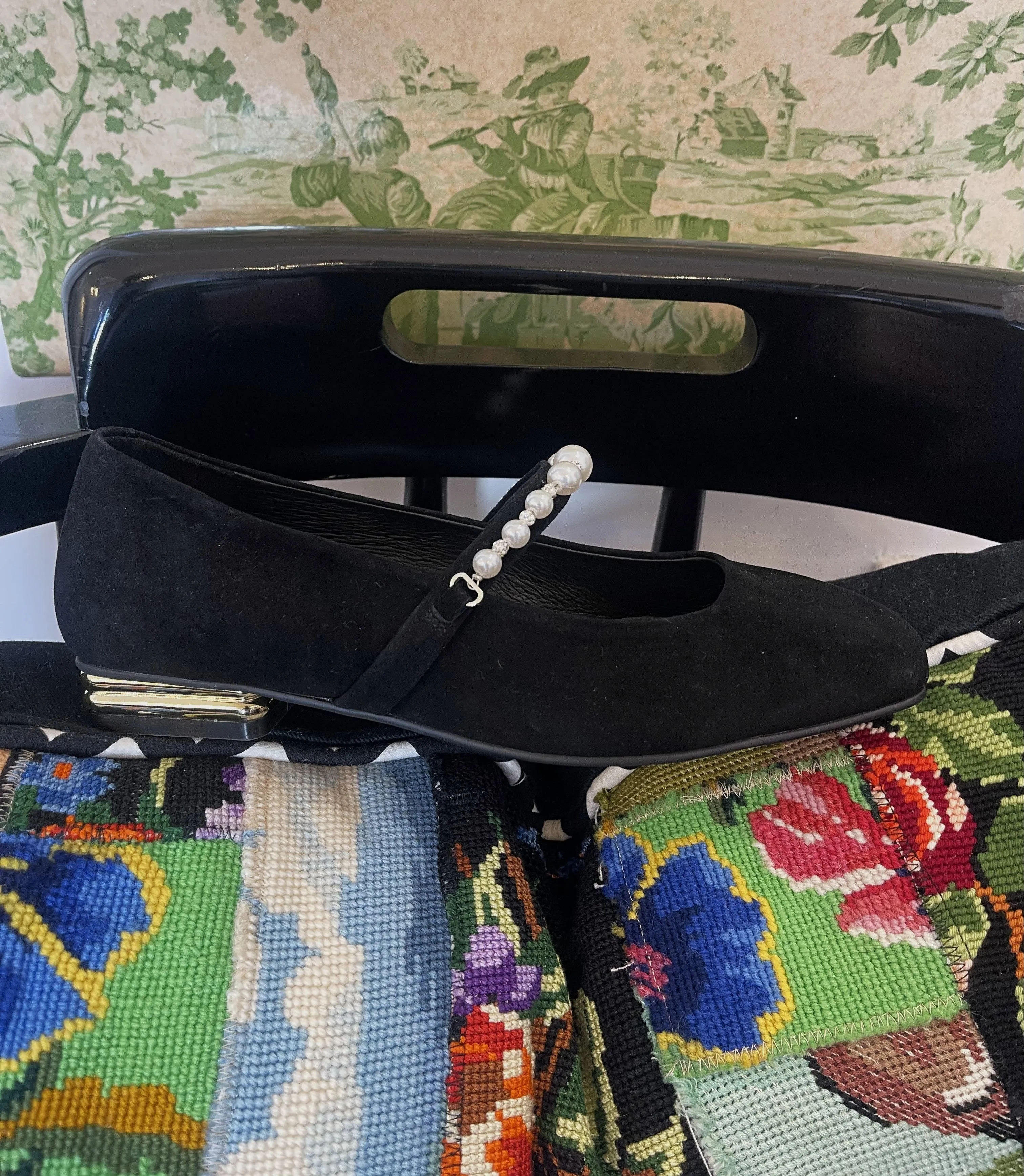 BRESLEY Simmy Black Suede