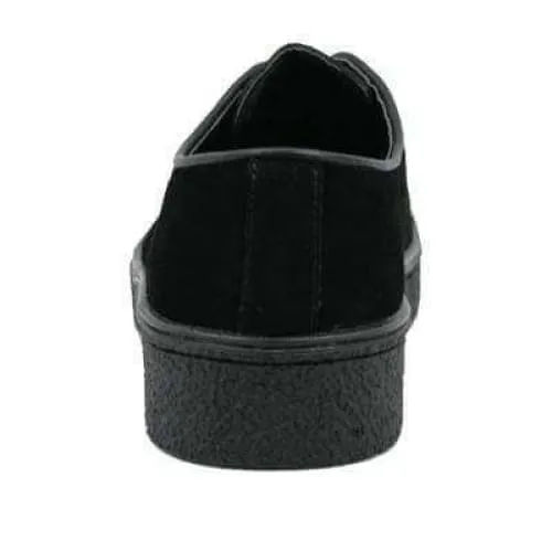 British Walkers Playboy Classic Low Cut Men's Black Suede Oxfords Ankle Boots
