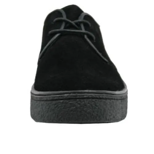 British Walkers Playboy Classic Low Cut Men's Black Suede Oxfords Ankle Boots