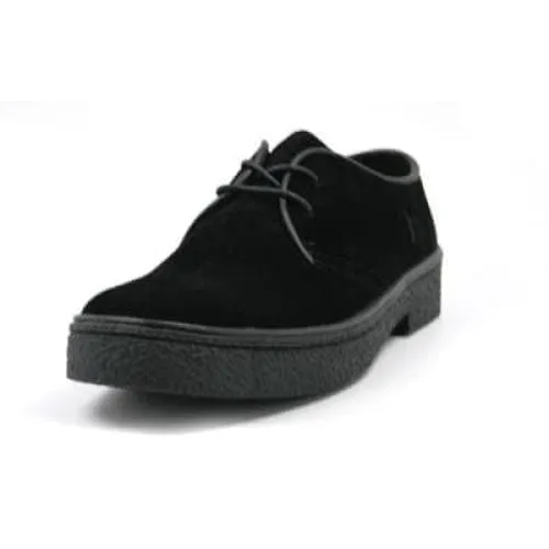 British Walkers Playboy Classic Low Cut Men's Black Suede Oxfords Ankle Boots