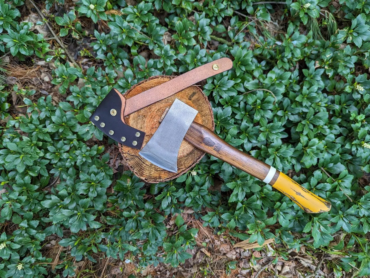 Camp Axe - Old Henry Yellow Hatchet collection
