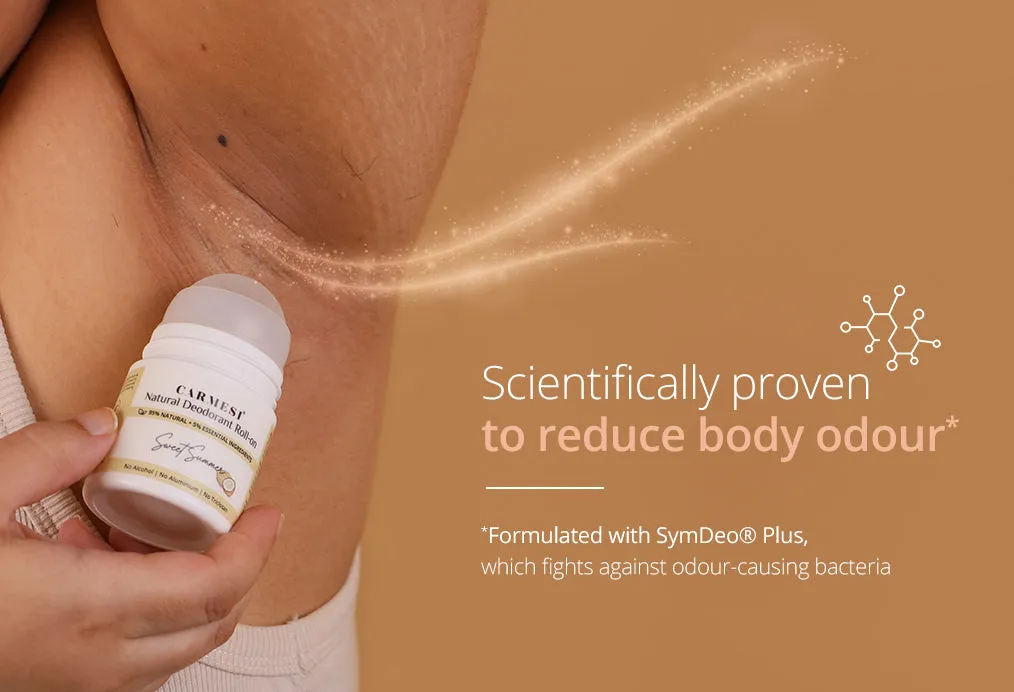 Carmesi Natural Deodorant Roll-on