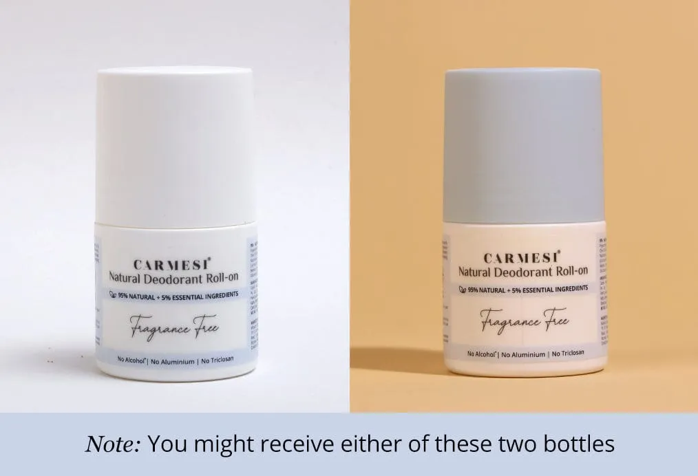 Carmesi Natural Deodorant Roll-on