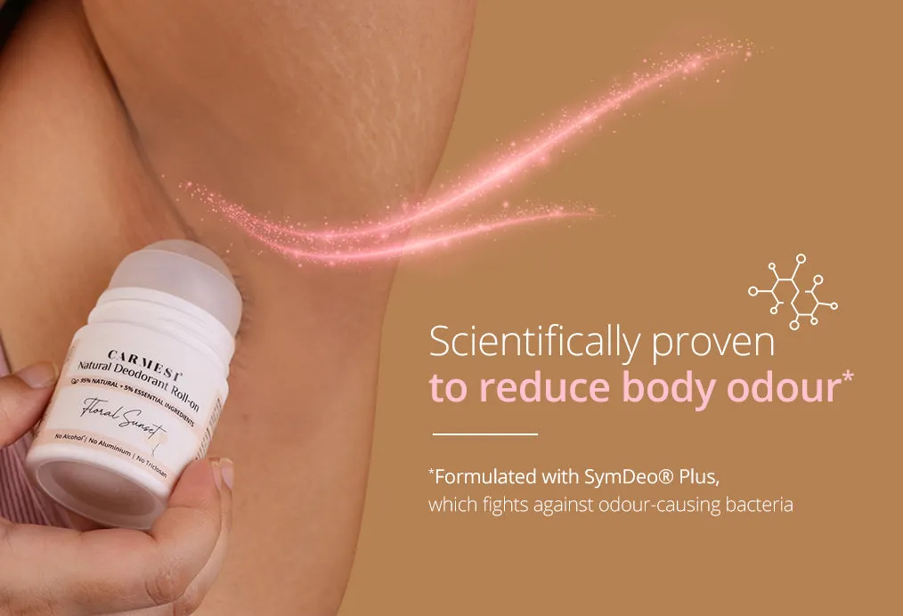 Carmesi Natural Deodorant Roll-on