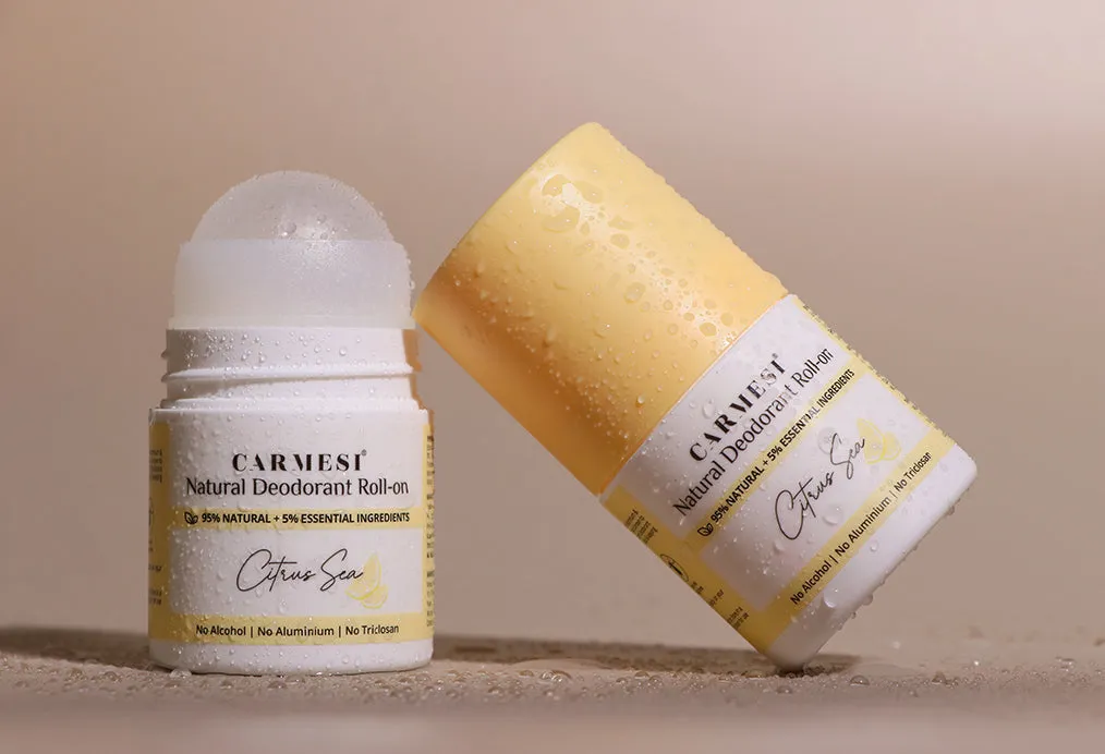 Carmesi Natural Deodorant Roll-on
