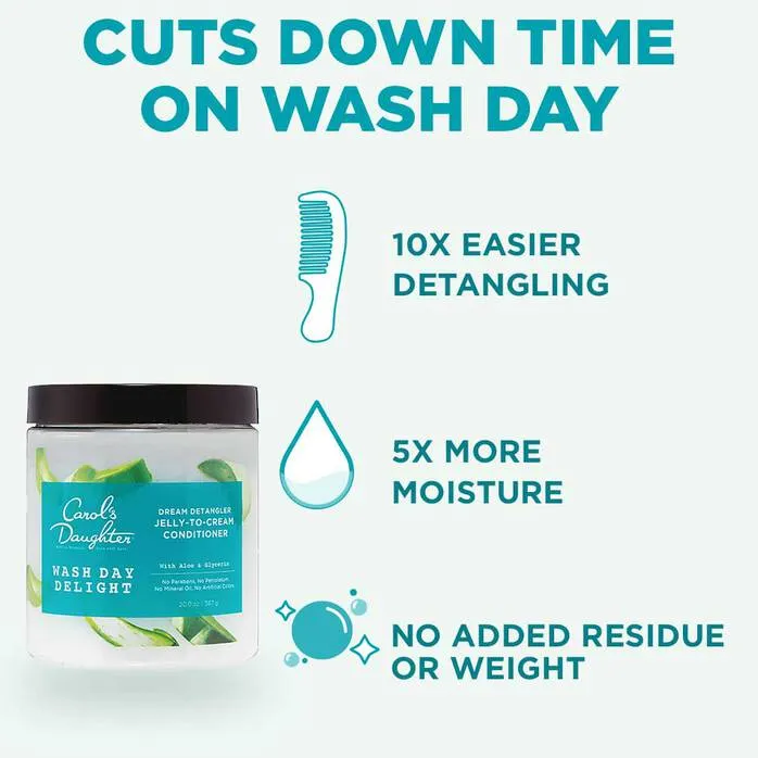 Carol's Daughter - Wash Day Delight Jelly-to-Cream Conditioner (Aloe)