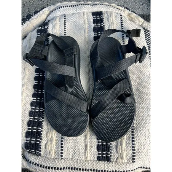 Chaco Men's Z/1 Classic Sandal Sz 11 Black Hiking Travel Outdoors
