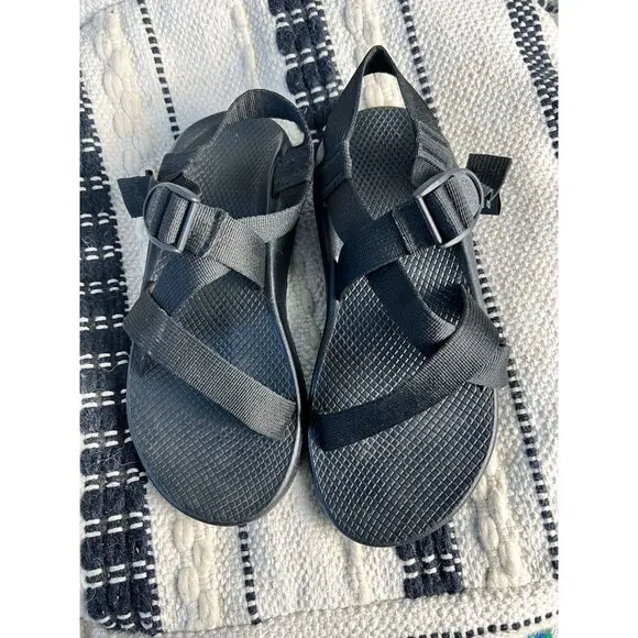 Chaco Men's Z/1 Classic Sandal Sz 9 Black Hiking Travel Outdoors