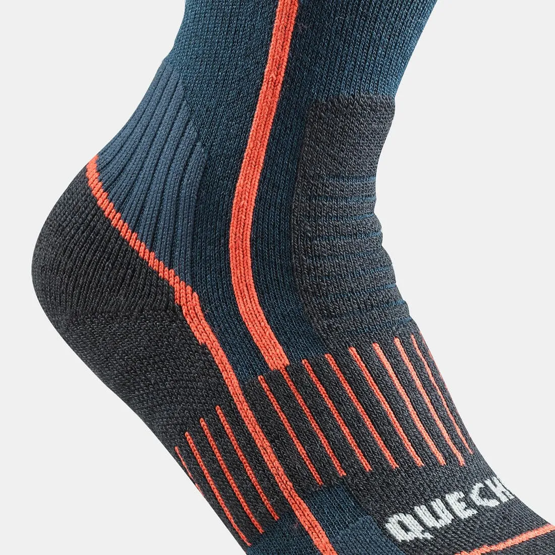 Chaussettes chaudes de randonnée - SH500 MOUNTAIN MID - enfant X2 paires