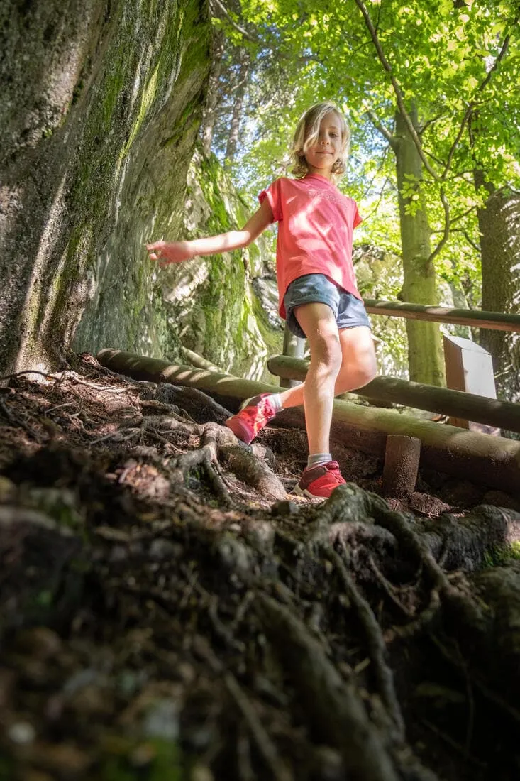 Chaussures de randonnée enfant à laçage rapide - 35 à 38