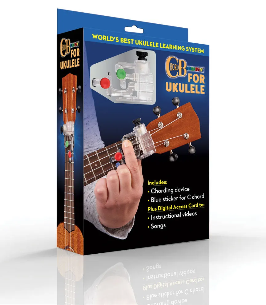 ChordBuddy USA Ukulele Buddy Learning System with Song Book