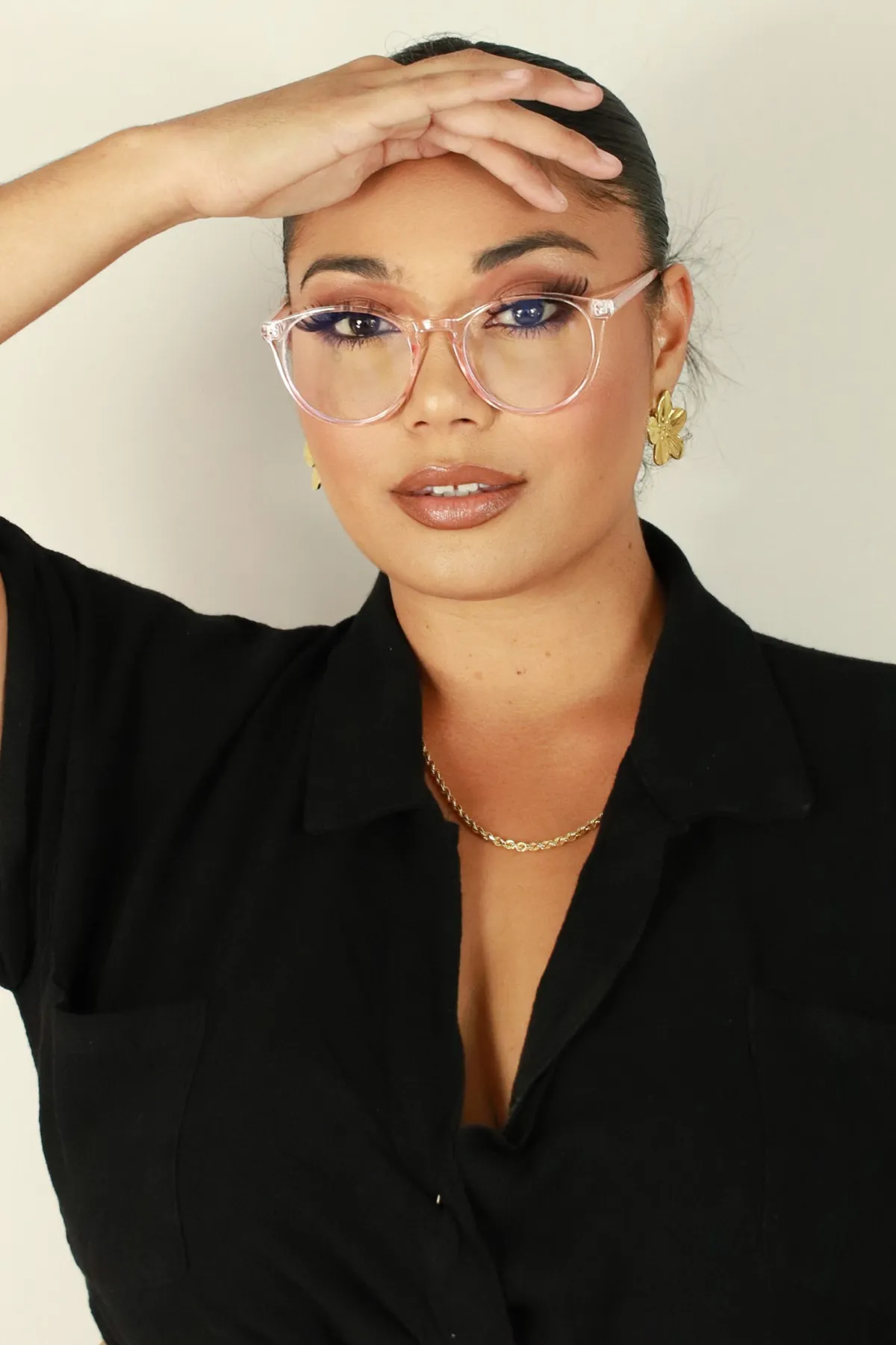 CLOCKED IN BLUE LIGHT GLASSES