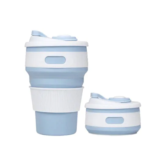 Collapsible Silicone Cup for Coffee, Tea and More