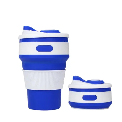 Collapsible Silicone Cup for Coffee, Tea and More