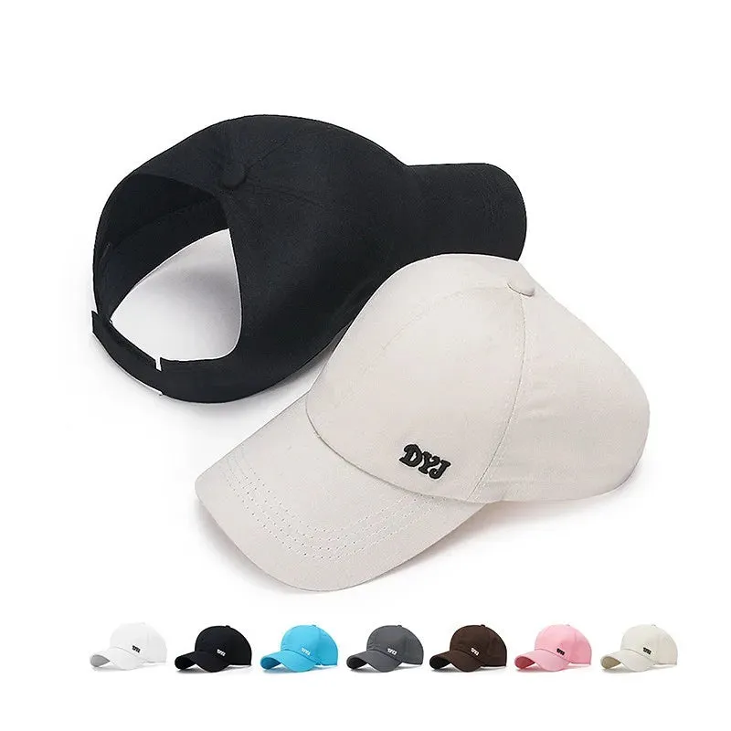 Cool Summer Ponytail Baseball Cap - Women's Outdoor Sun Hat for Active Ladies