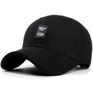 Cotton Embroidery Adjustable Baseball Cap