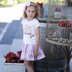 DAGA - Car & Roses Skirt Set