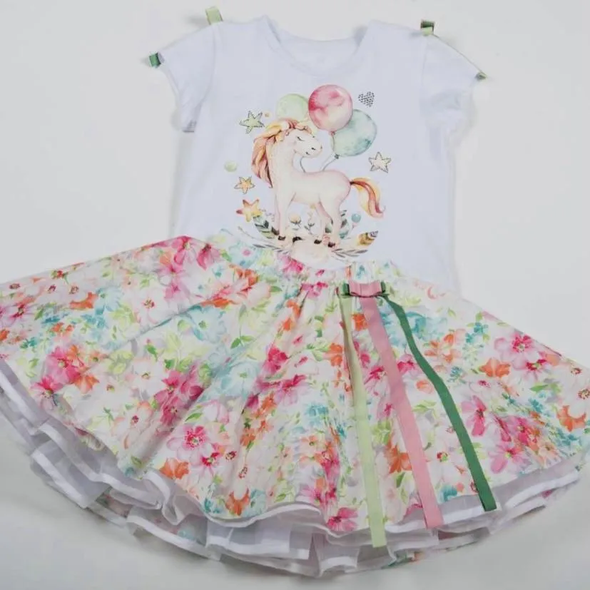 DAGA - Unicorn Skirt Set
