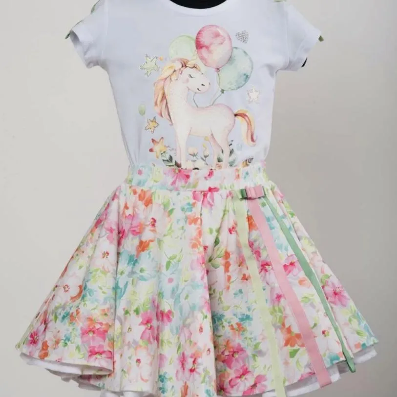 DAGA - Unicorn Skirt Set