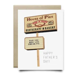 Easy As Pie Dad | Anvil Cards