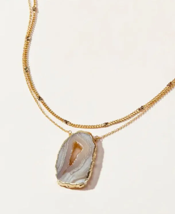 Easy Does It Quartz Necklace