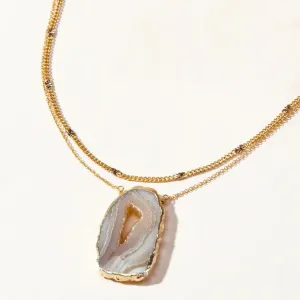 Easy Does It Quartz Necklace